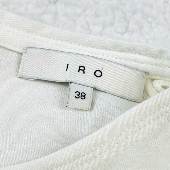 IRO • Off White Ashty Long Sleeve Blouse - Picture 13 of 16